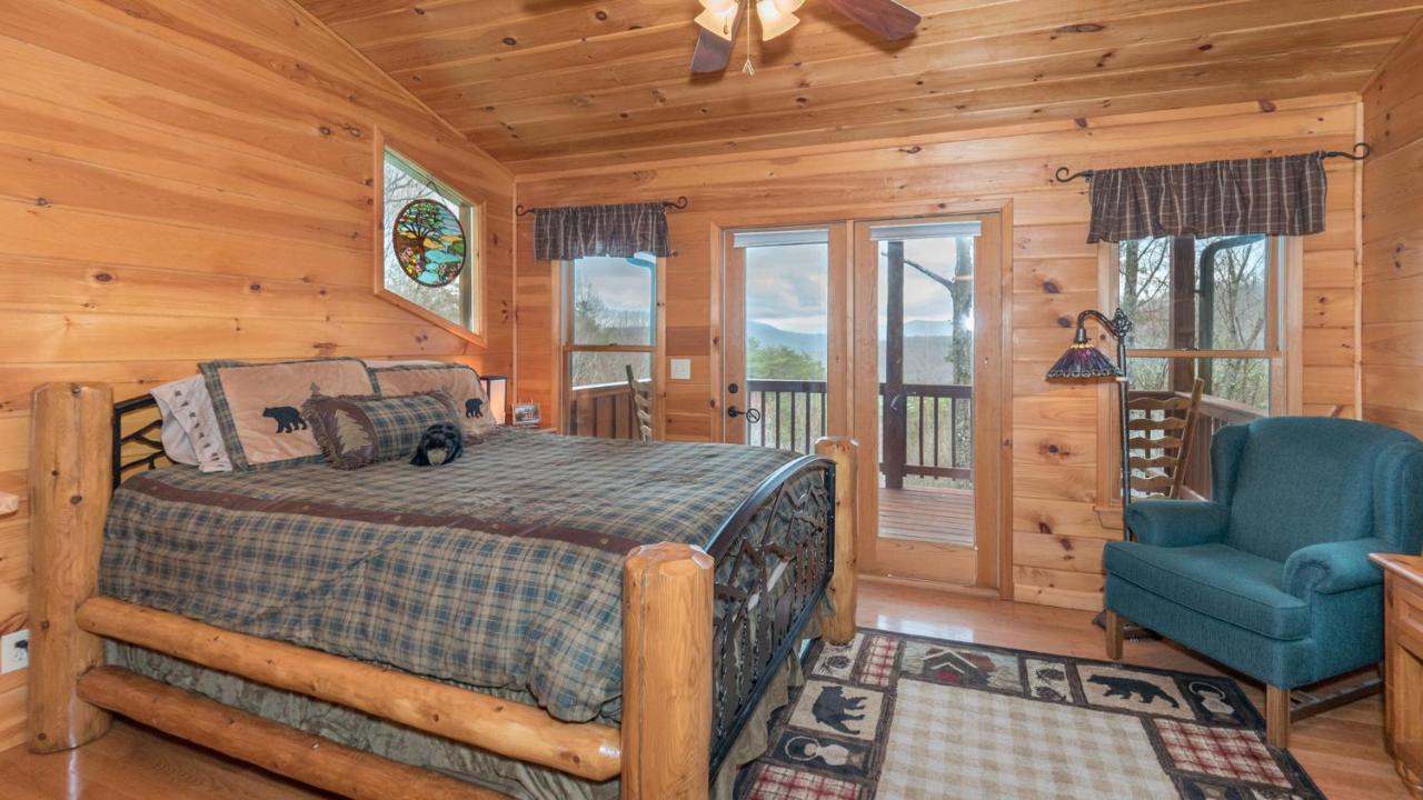 Red Apple Mountaintop Cabin Hot Tub, Wifi, Pet Friendly, Fireplace, Pit, Best Views Villa Cherry Log Luaran gambar