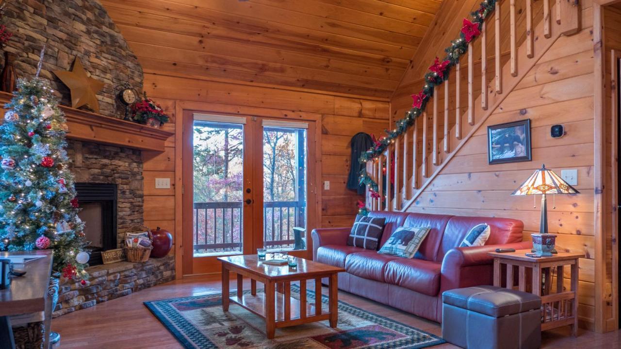 Red Apple Mountaintop Cabin Hot Tub, Wifi, Pet Friendly, Fireplace, Pit, Best Views Villa Cherry Log Luaran gambar