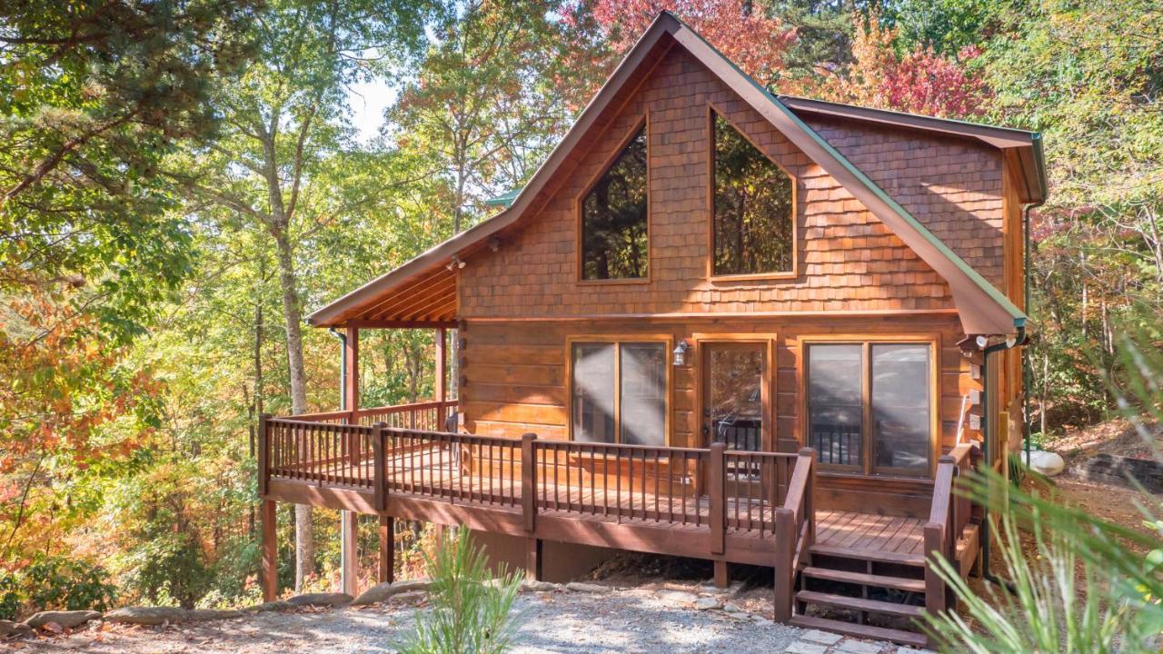 Red Apple Mountaintop Cabin Hot Tub, Wifi, Pet Friendly, Fireplace, Pit, Best Views Villa Cherry Log Luaran gambar