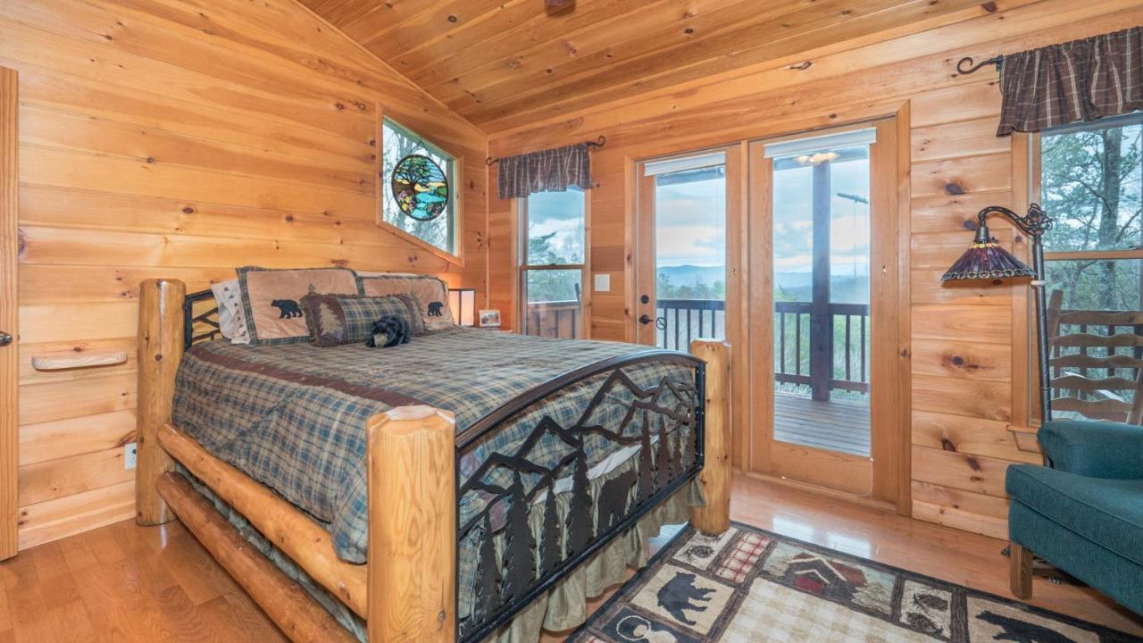 Red Apple Mountaintop Cabin Hot Tub, Wifi, Pet Friendly, Fireplace, Pit, Best Views Villa Cherry Log Luaran gambar